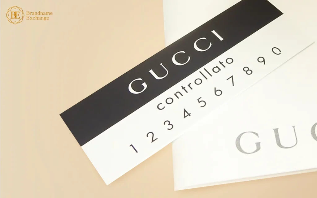 เช็คกระเป๋า gucci แท้ จาก Controllato Card